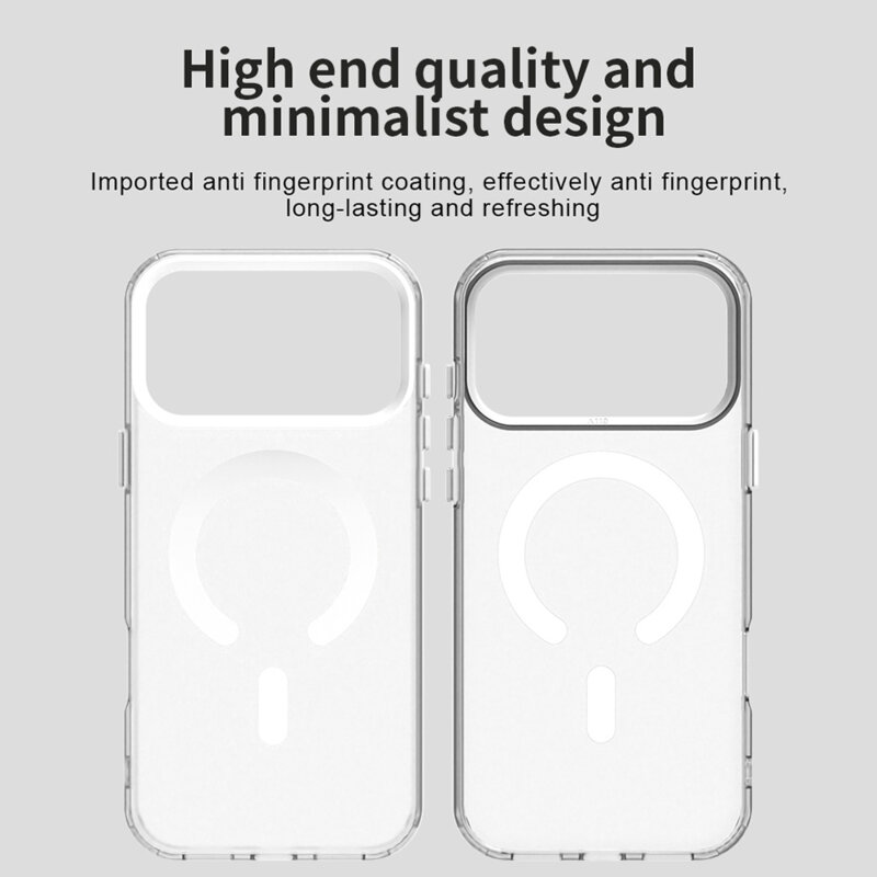 Husa iPhone 17 Pro Techsuit CandyCase MagSafe, alb