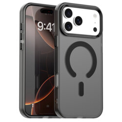 Husa iPhone 17 Pro Techsuit CandyCase MagSafe, negru
