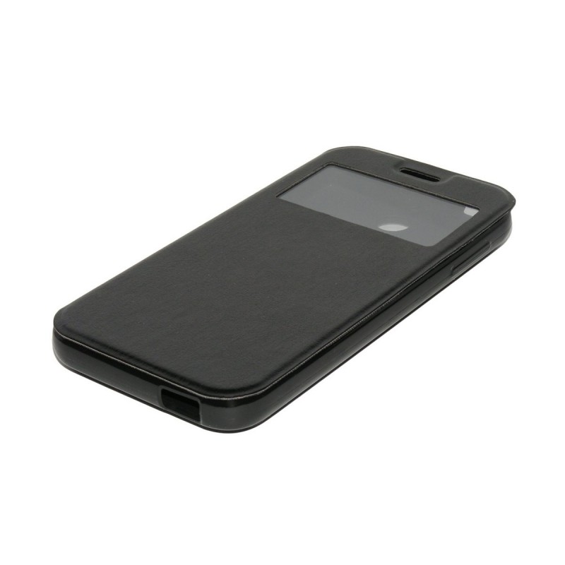 Husa HTC Desire 510 Toc Flip Carte Negru BNG