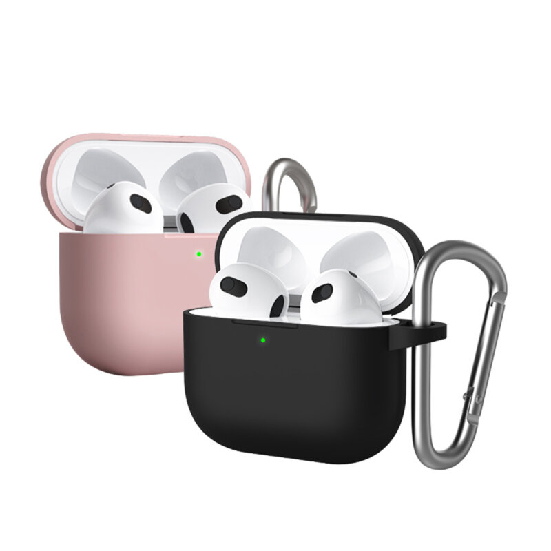 Husa AirPods 3 Blueo Liquid Silicone, albastru