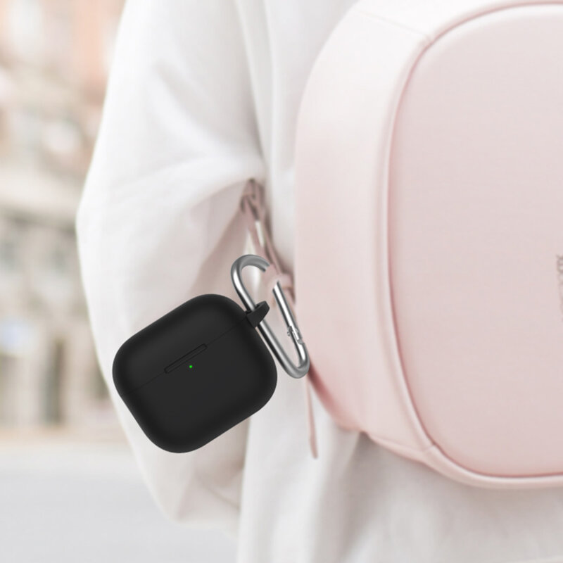 Husa AirPods 3 Blueo Liquid Silicone, albastru