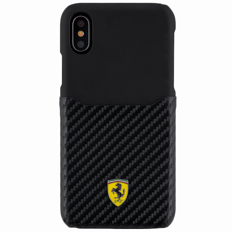 Bumper iPhone XS Ferrari - Negru FESPAHCPXBK