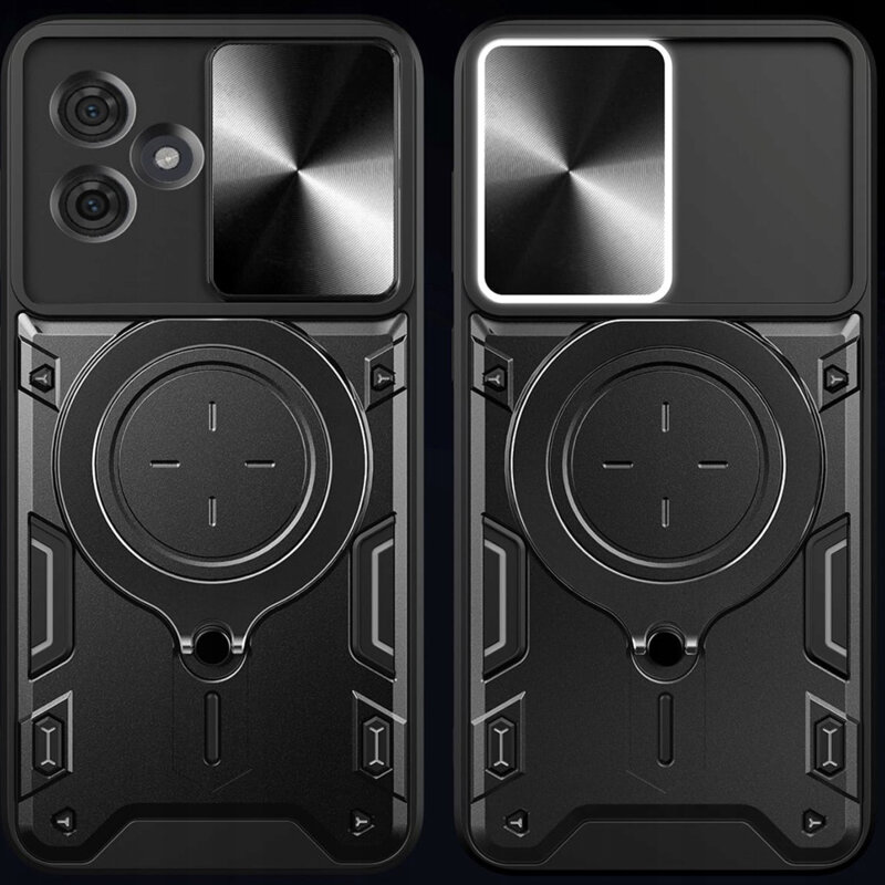 Husa Motorola Moto G86 Techsuit CamGuard Pro, negru
