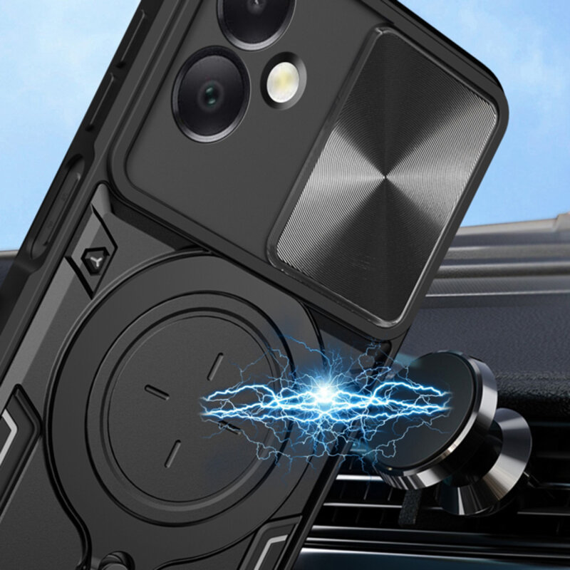 Husa Samsung Galaxy A07 4G Techsuit CamGuard Pro, negru