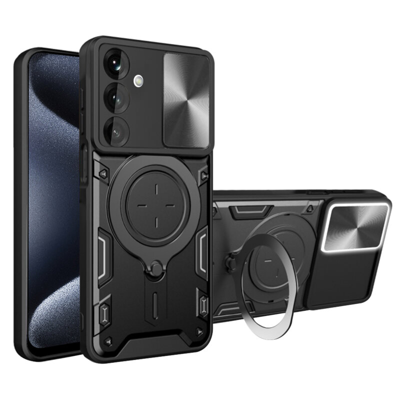 Husa Samsung Galaxy A17 5G Techsuit CamGuard Pro, negru