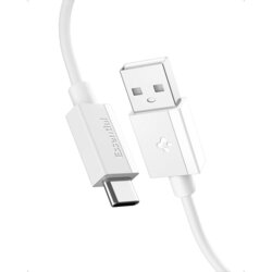 Cablu USB, Type-C Fast Charge Spigen, 60W, 2m, alb, EB6020AC