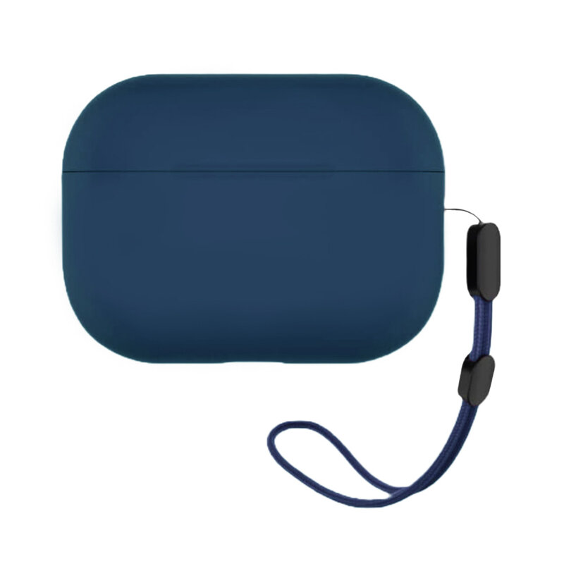 Husa AirPods Pro 2 Blueo Liquid Silicone, albastru