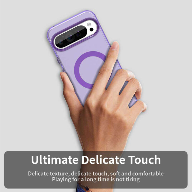 Husa Google Pixel 10 Pro XL Techsuit CandyCase MagSafe, mov