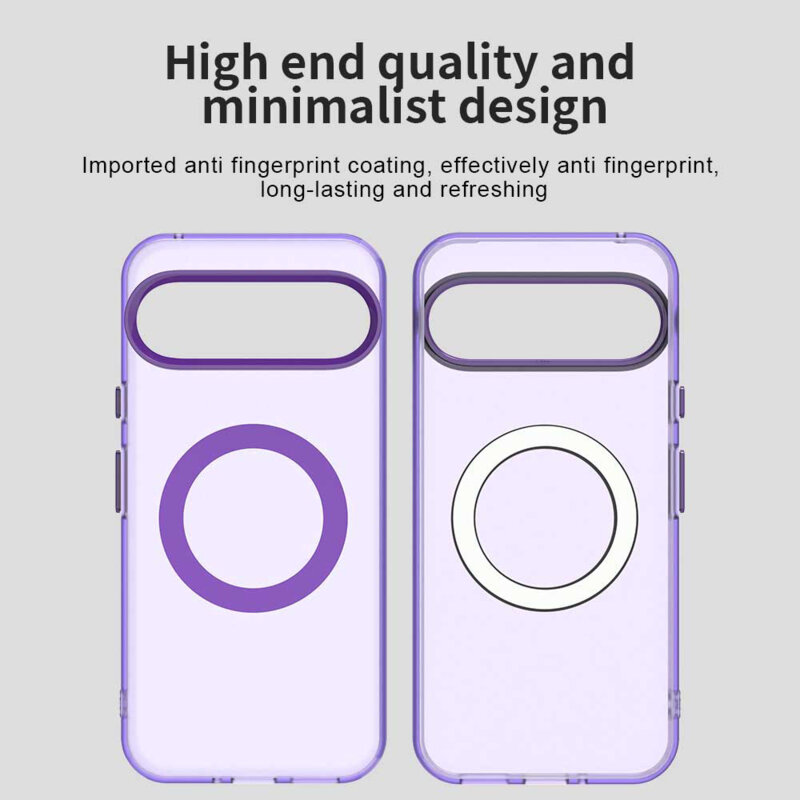Husa Google Pixel 10 Pro XL Techsuit CandyCase MagSafe, mov