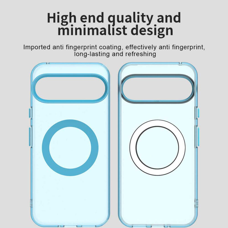 Husa Google Pixel 10 Pro XL Techsuit CandyCase MagSafe, albastru