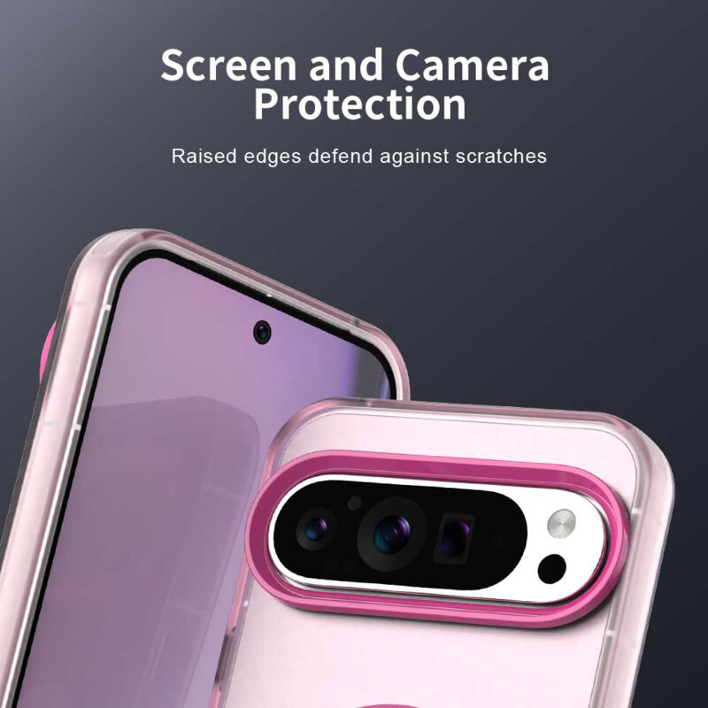 Husa Google Pixel 10 Pro XL Techsuit CandyCase MagSafe, roz