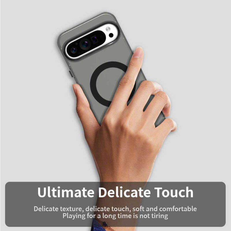 Husa Google Pixel 10 Pro XL Techsuit CandyCase MagSafe, negru