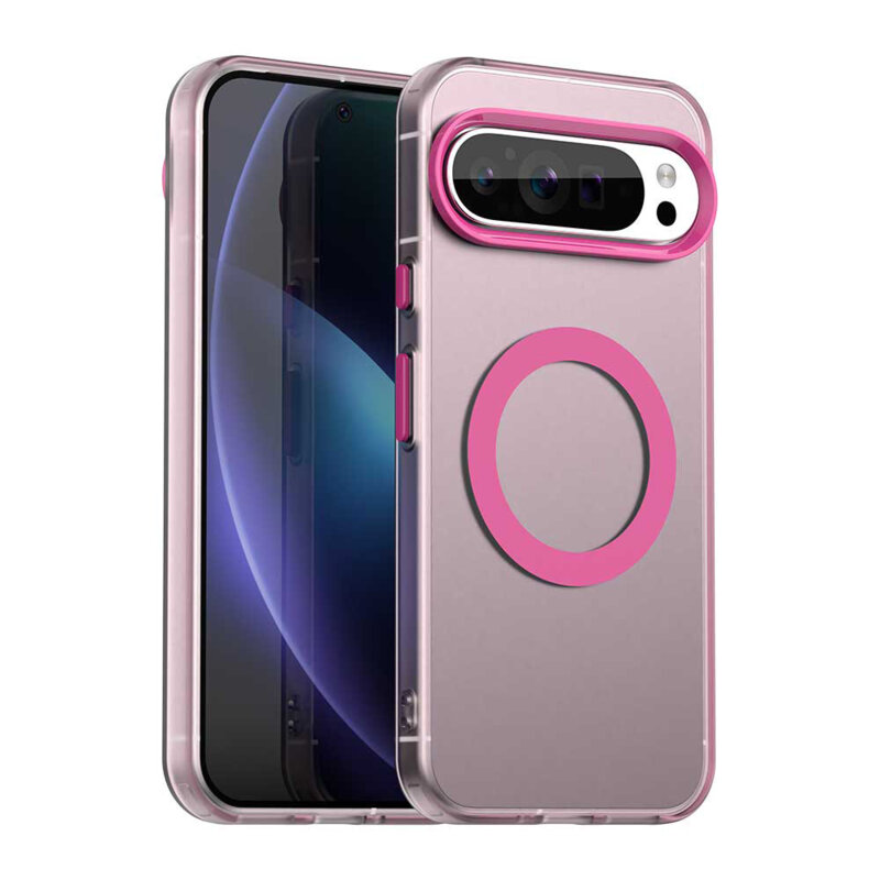 Husa Google Pixel 10 Techsuit CandyCase MagSafe, roz