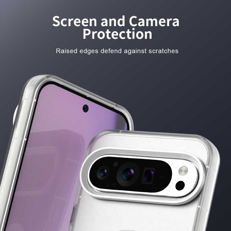 Husa Google Pixel 10 Pro Techsuit CandyCase MagSafe, alb