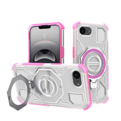 Husa iPhone 16e Techsuit Carbon Shield PRO, roz
