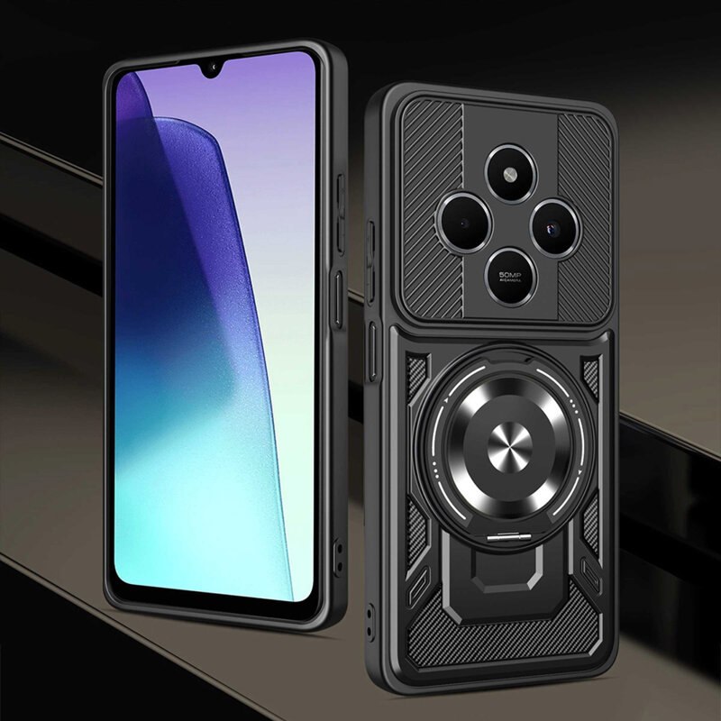 Husa Xiaomi Poco C75 Techsuit RuggedCam, gri