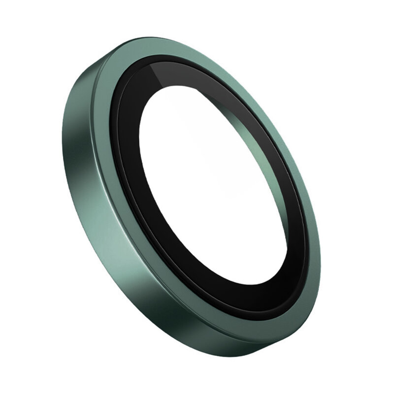 Folie iPhone 13 Pro Max Blueo Original Metal Frame Lens Protector, verde