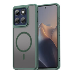 Husa Motorola Edge 60 Pro Techsuit HaloFrost II MagSafe, verde
