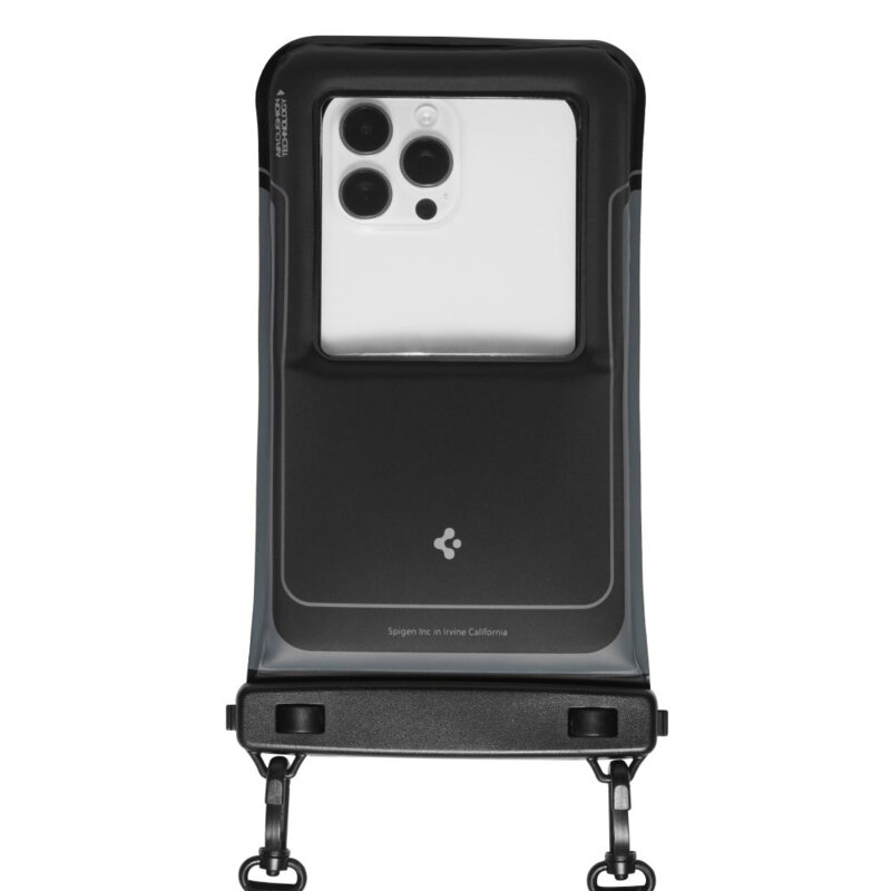 [Pachet 2x] Husa impermeabila telefon IPX8 Spigen A611P, negru