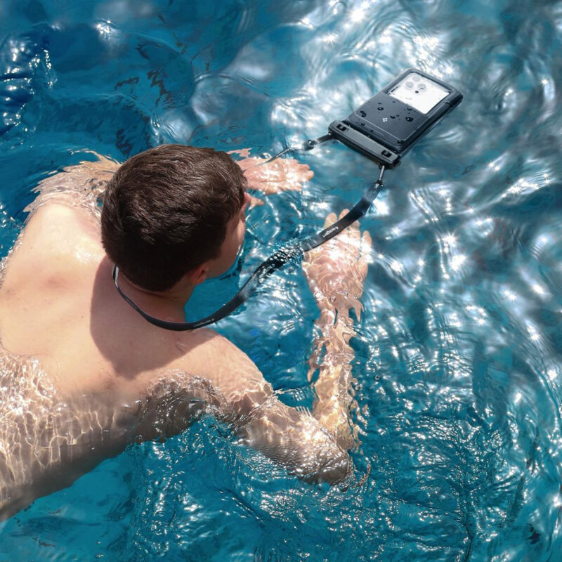 [Pachet 2x] Husa impermeabila telefon IPX8 Spigen A611P, negru