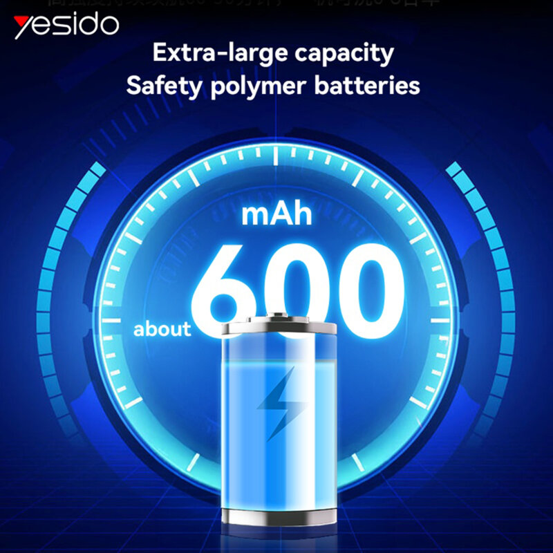 Aparat masaj ochi ajustabil Yesido MG13, 600mAh, alb