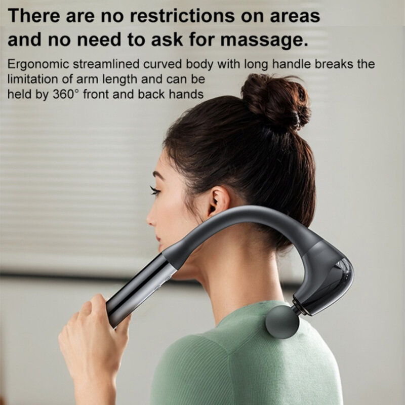 Aparat de masaj pentru spate, de mana Yesido MG07, negru