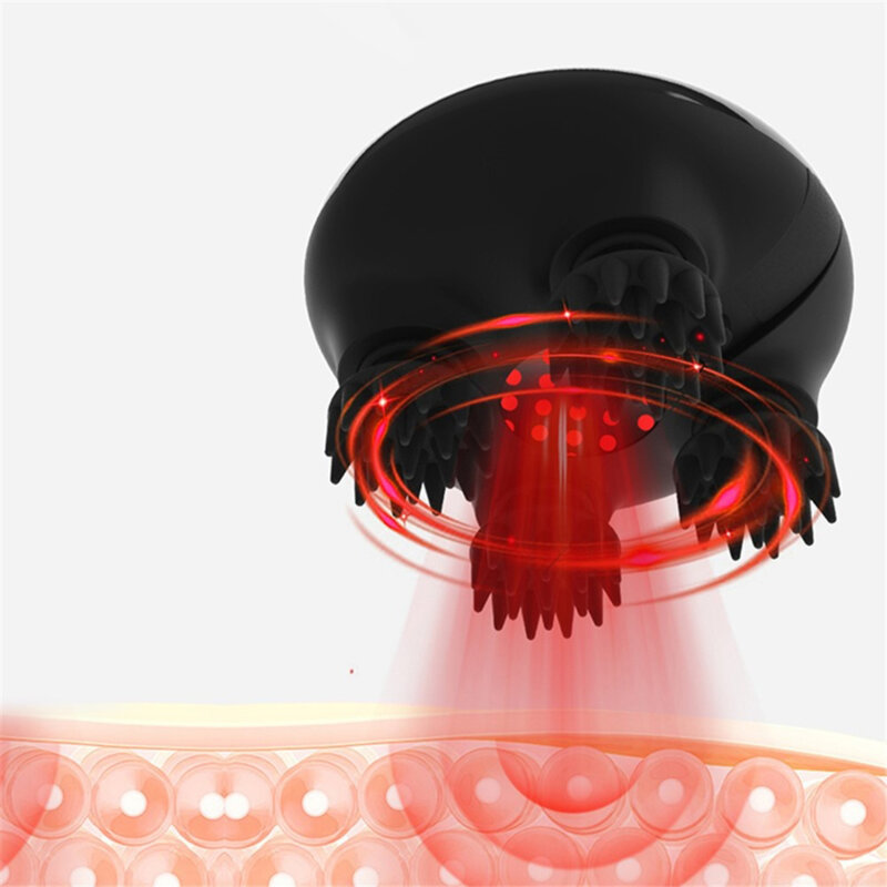 Masajer electric portabil cu 4 viteze Yesido MG04, negru