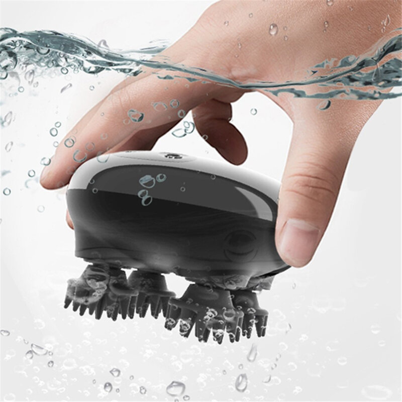 Masajer electric portabil cu 4 viteze Yesido MG04, negru