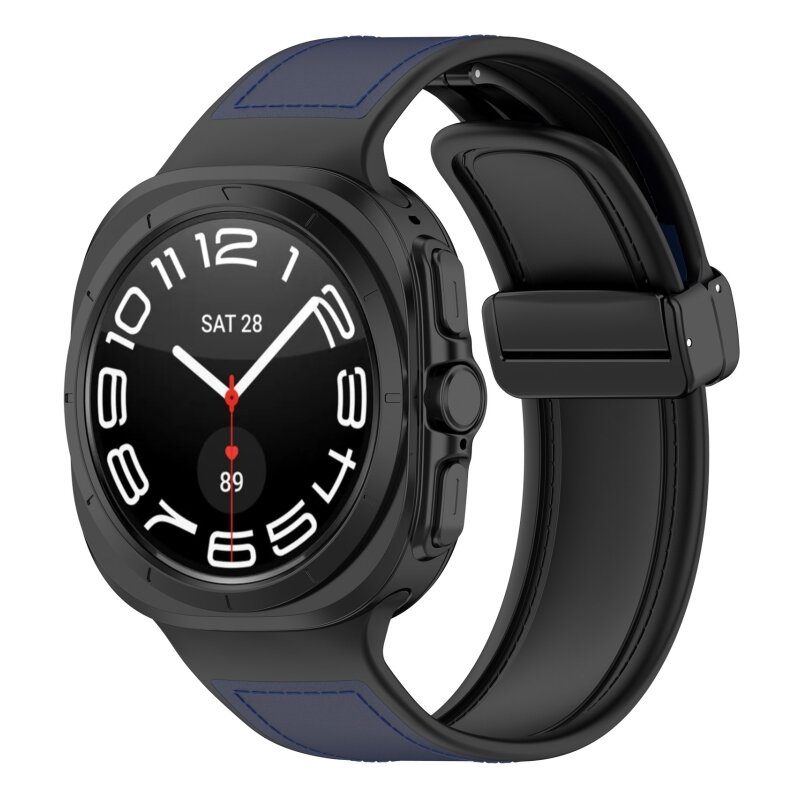 Curea Samsung Galaxy Watch Ultra 2 Techsuit, bleumarin, W056