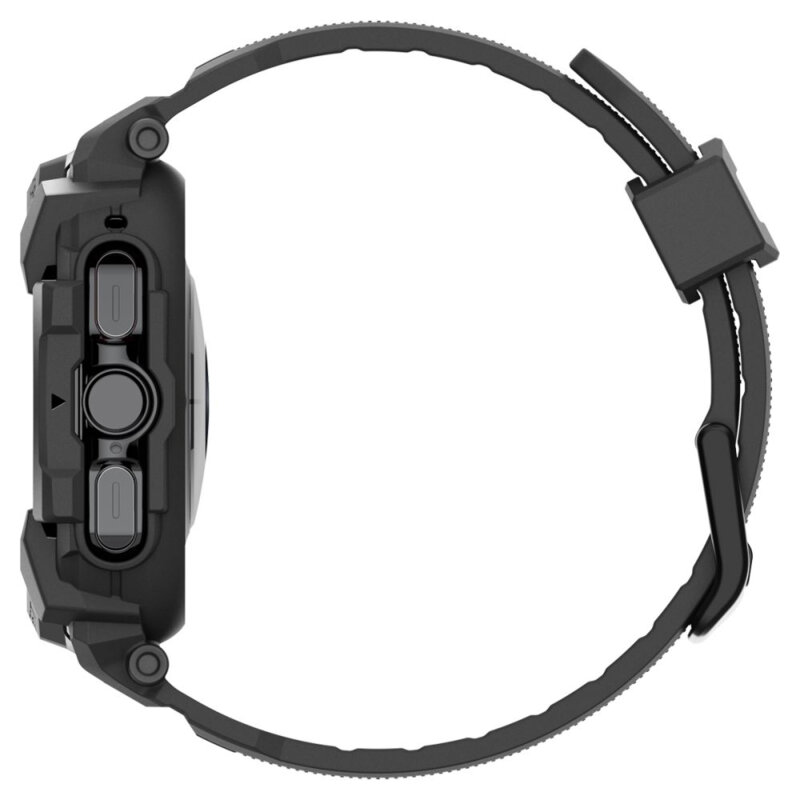 [Pachet husa + curea] Samsung Galaxy Watch Ultra 2 Spigen Rugged Armor Pro, negru