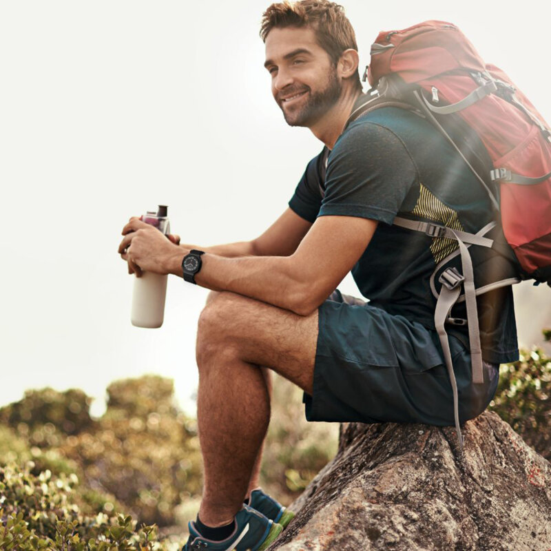 Curea Samsung Galaxy Watch Ultra 2 Techsuit, portocaliu, W068