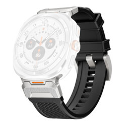 Curea Samsung Galaxy Watch Ultra 2 Techsuit, negru frost, W068