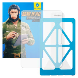 Folie iPad Pro 13 (2024) cu aplicator Blueo HD Tempered Glass transparenta