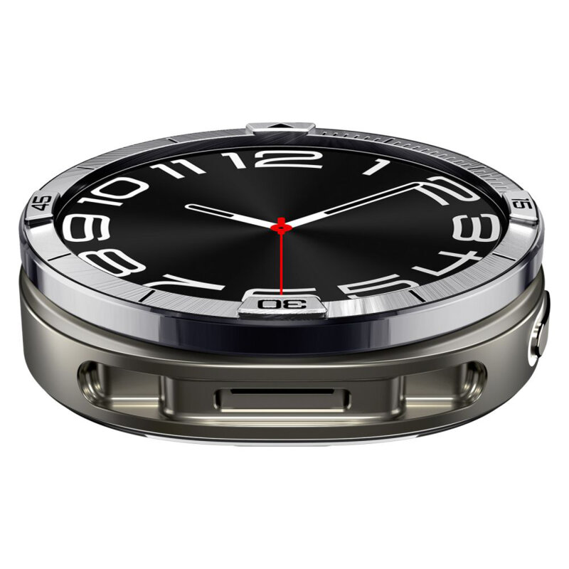 Rama protectie, bezel Samsung Galaxy Watch8 44mm Spigen, argintiu