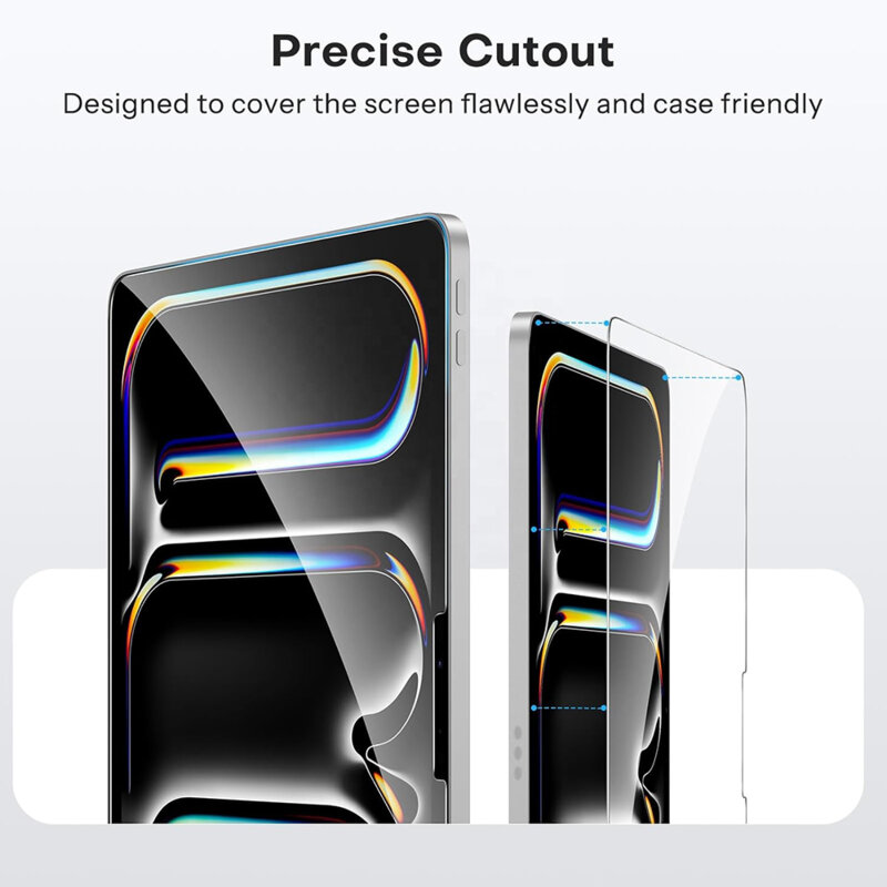 Folie iPad Air 11 (2024) Blueo HD Tempered Glass transparenta