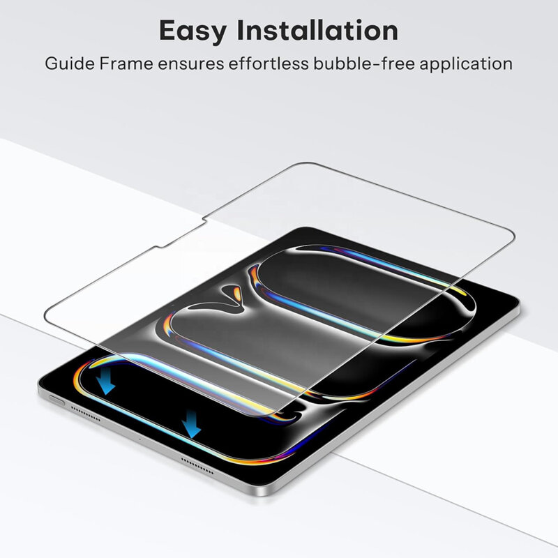 Folie iPad 2017 9.7 A1822/A1823 Blueo HD Tempered Glass transparenta