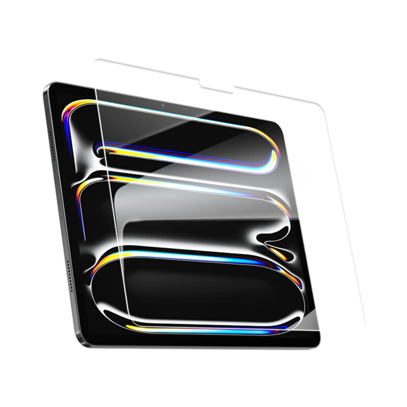 Folie iPad Pro 11 (2022) cu aplicator Blueo Anti-Reflective HD Glass, transparenta