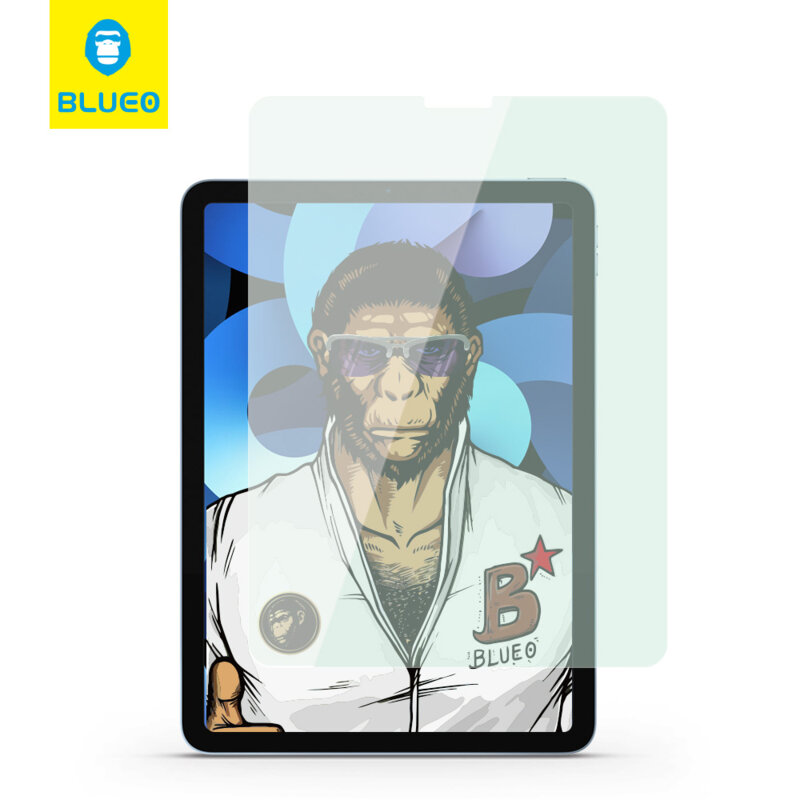 Folie iPad Pro 11 (2024) Blueo Anti-Blue Tempered Glass transparenta