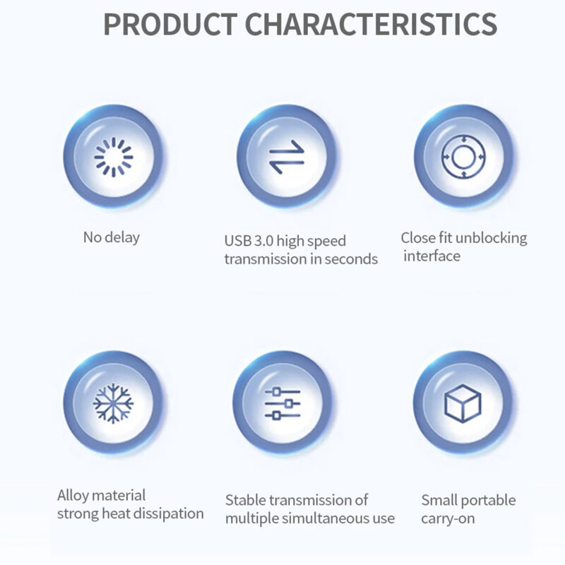 Hub USB-C la 3x USB 2.0, 1x USB 3.0 Techsuit ZenithDock H13