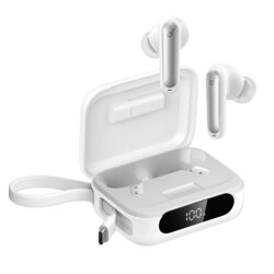 Casti wireless ANC, baterie externa Lightning Anker P41i, alb