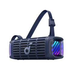 Boxa portabila Bluetooth 50W Anker Boom 3i, IP68, rugged, bleumarin