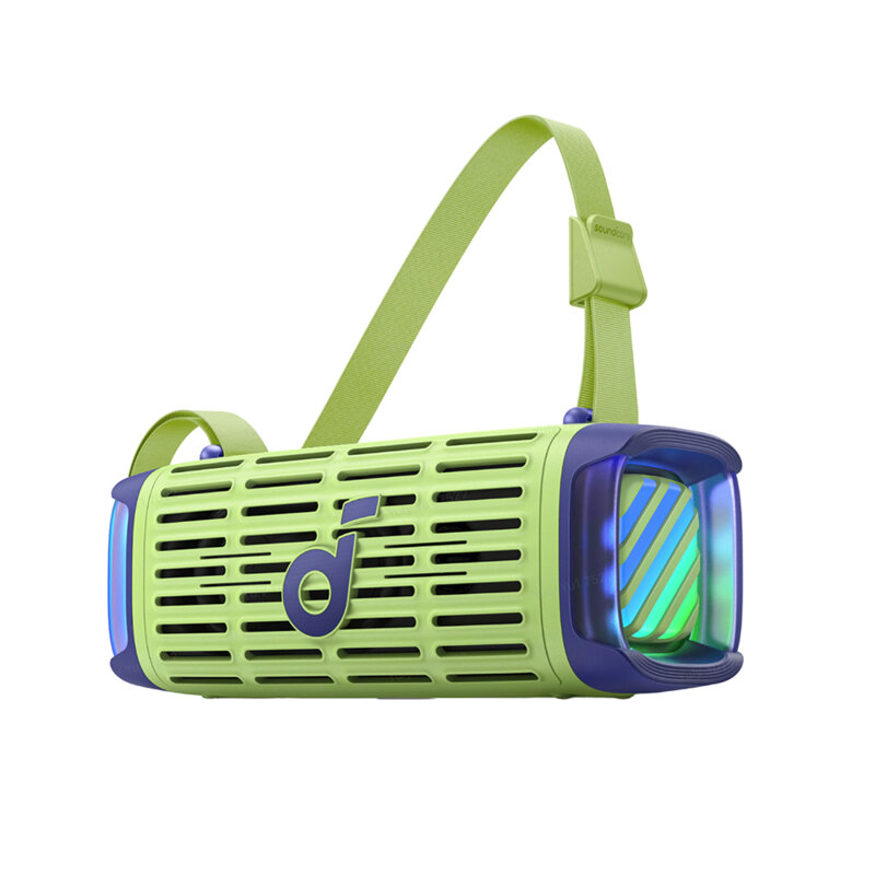 Boxa portabila Bluetooth 50W Anker Boom 3i, IP68, rugged, verde