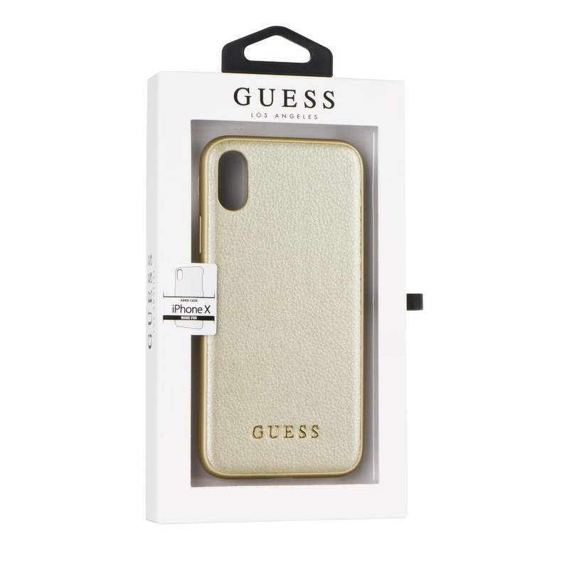 Bumper iPhone XS Guess - Gold GUHCPXIGLGO