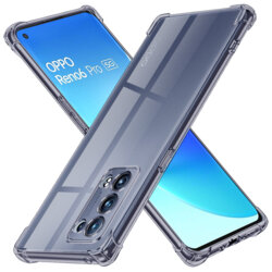 Husa Oppo Reno6 Pro 5G (Snapdragon) Techsuit Shockproof Clear Silicone, fumuriu
