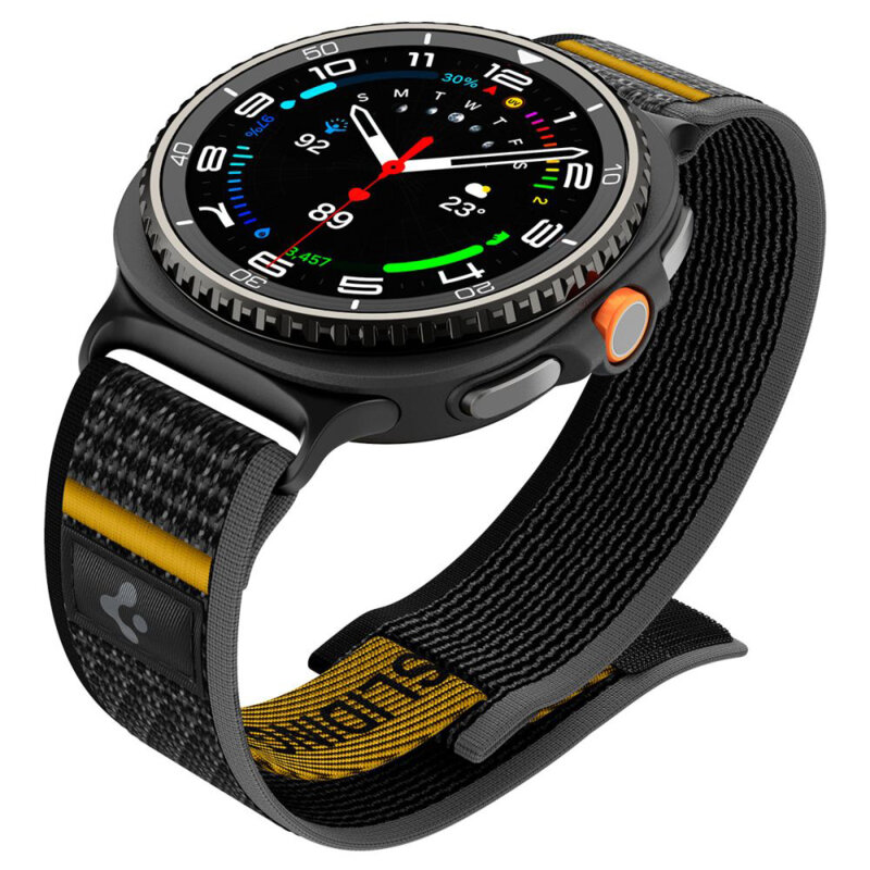 Curea Samsung Galaxy Watch8 44mm Spigen Athlex Air, negru