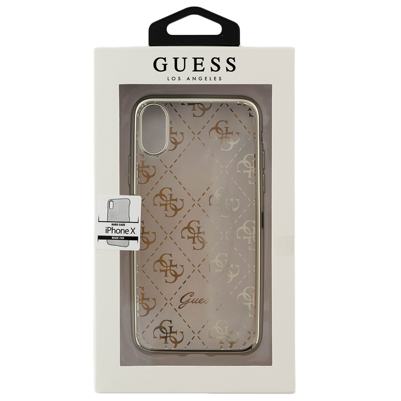 Bumper iPhone XS Guess - Silver GUHCPXTR4GSI