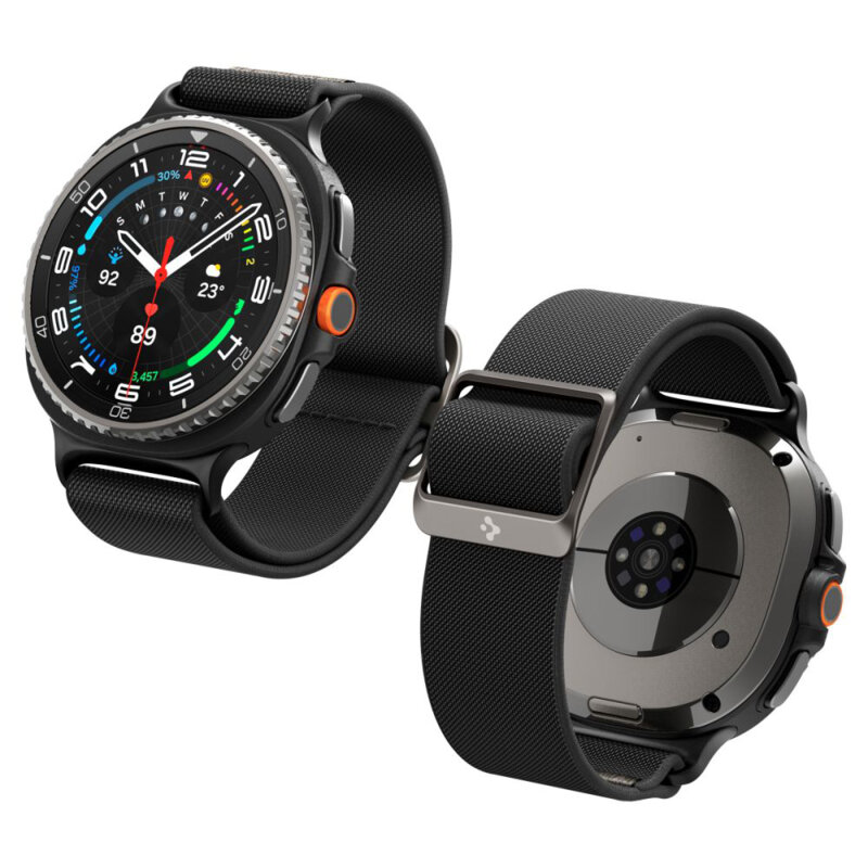 Curea Samsung Galaxy Watch8 44mm Spigen Lite Fit, negru