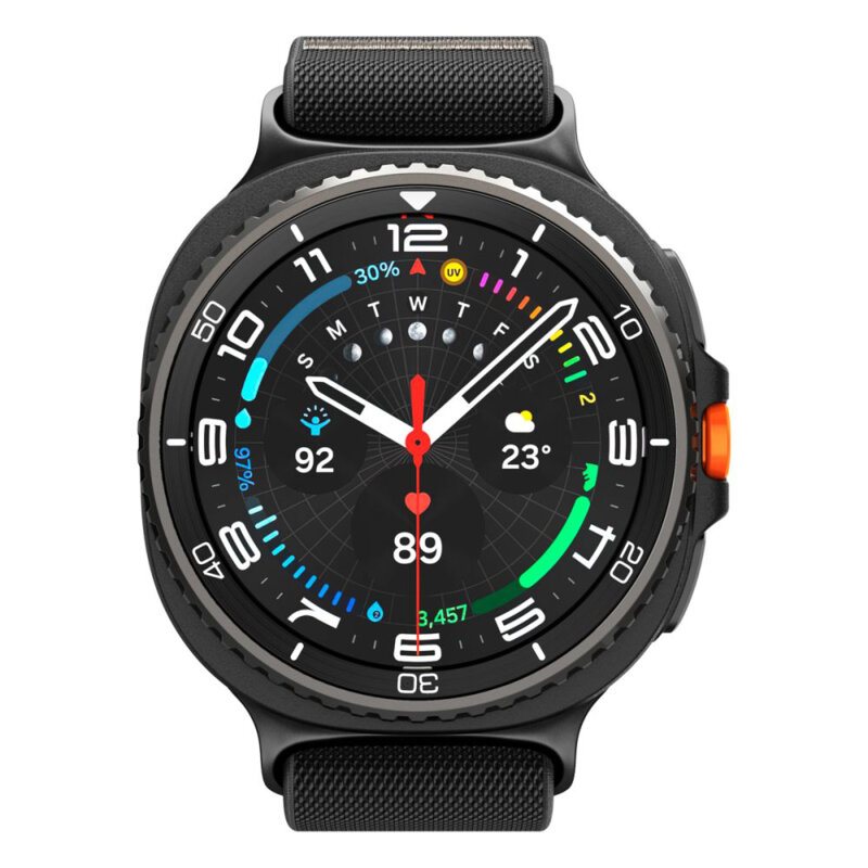 Curea Samsung Galaxy Watch8 44mm Spigen Lite Fit, negru
