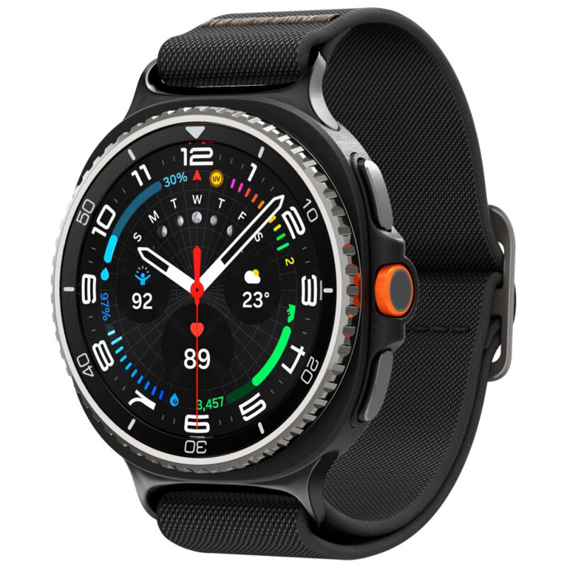 Curea Samsung Galaxy Watch8 Classic Spigen Lite Fit, negru