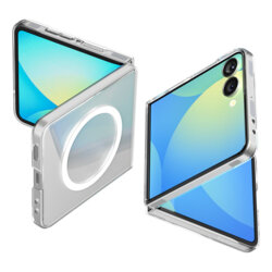 Husa Samsung Galaxy Z Flip7 Spigen Air Skin MagSafe, transparenta